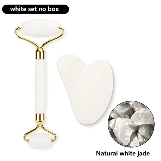 Soothe Natural Rose Quartz Jade Roller